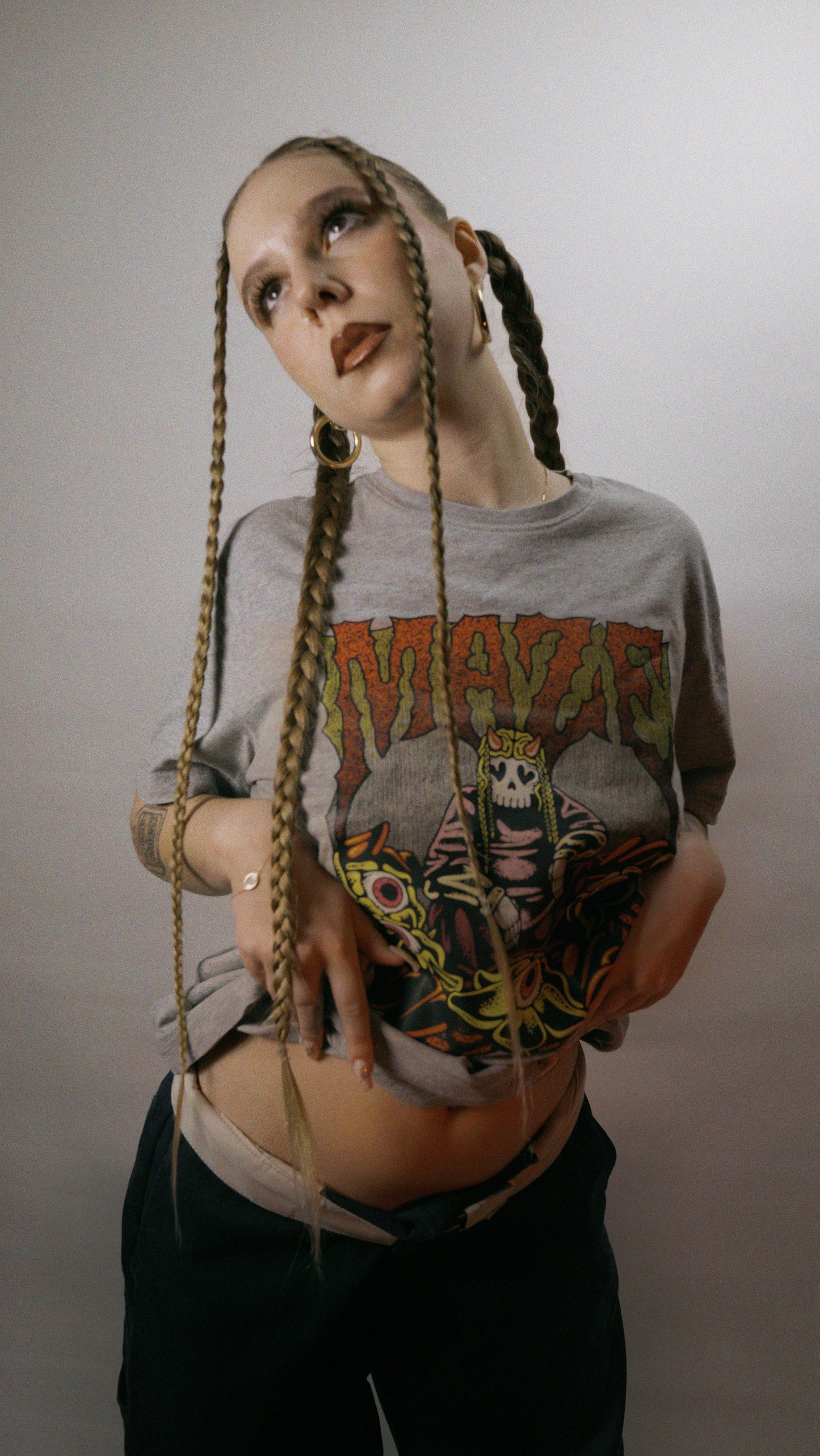 MAZE T-Shirt in Grey